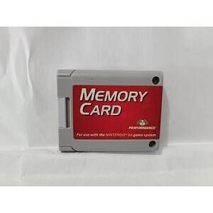 Performance Memory Card Nintendo 64 N64 P-302W Ships Fast!